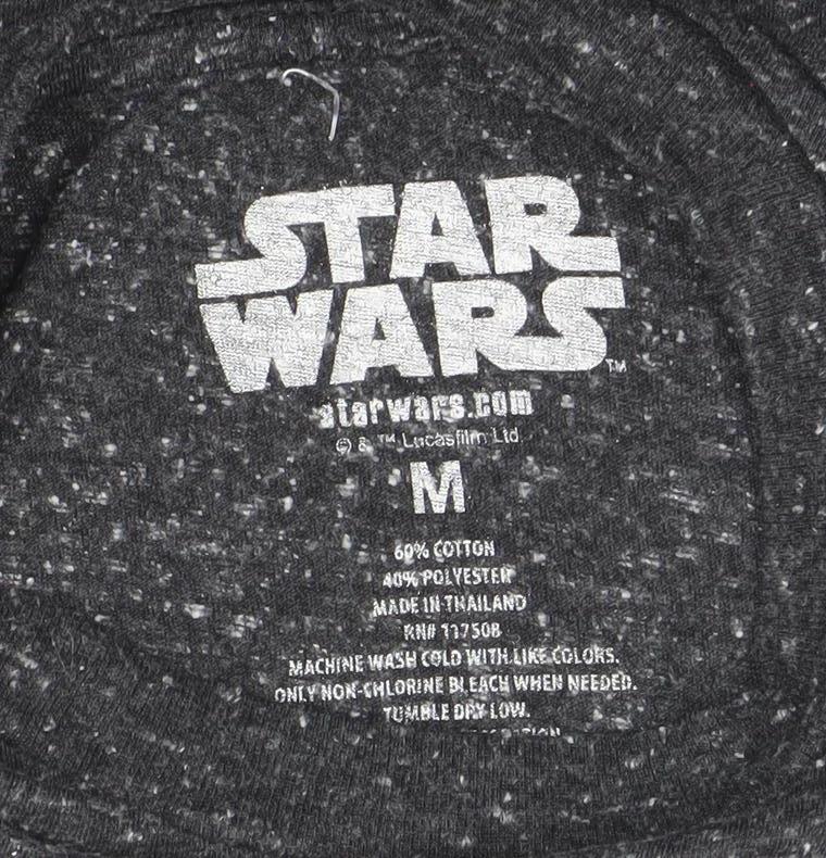 Star Wars Boys Black M Graphic T-Shirt Darth Vader Short Sleeve