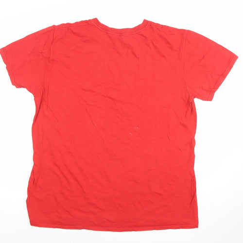 The Anfield Wrap Men's Red 'Just Won It' Graphic T-Shirt Size L