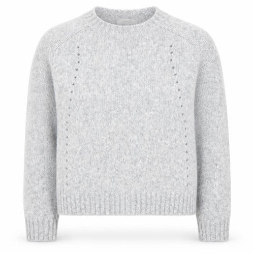 Marks and Spencer Per Una Women Grey Knit Alpaca Blend Jumper M