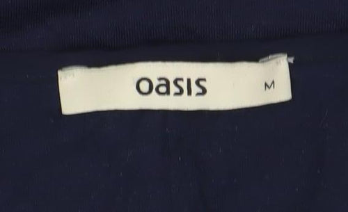 Oasis Womens Multicoloured Floral Sleeveless Tunic Blouse M