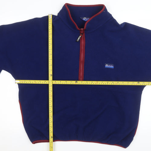 Penfield Men's Blue XL 1/2 Zip Fleece Sweatshirt Outdoor Wear