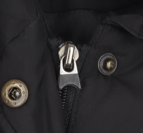 Kenneth Cole Reaction Women's Black XS Hooded Puffer Jacket