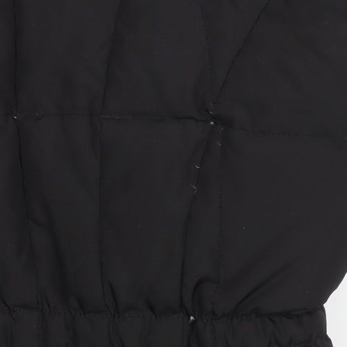 Kenneth Cole Reaction Women's Black XS Hooded Puffer Jacket