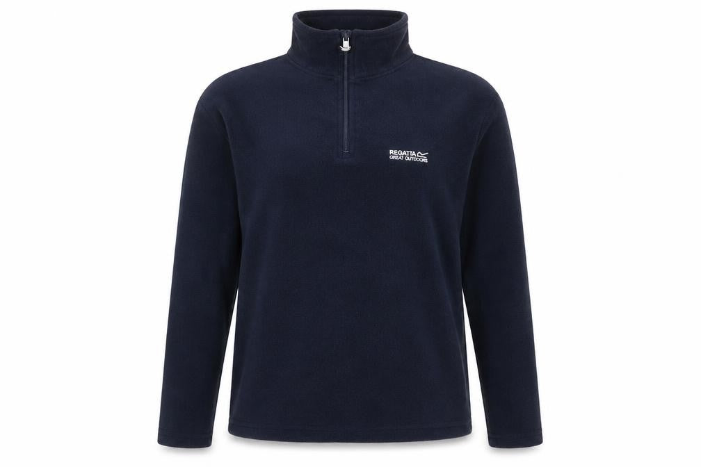 Regatta Navy 1/2 Zip Fleece Sweatshirt Women M Polyester Outdoor