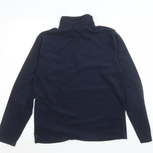 Regatta Navy 1/2 Zip Fleece Sweatshirt Women M Polyester Outdoor