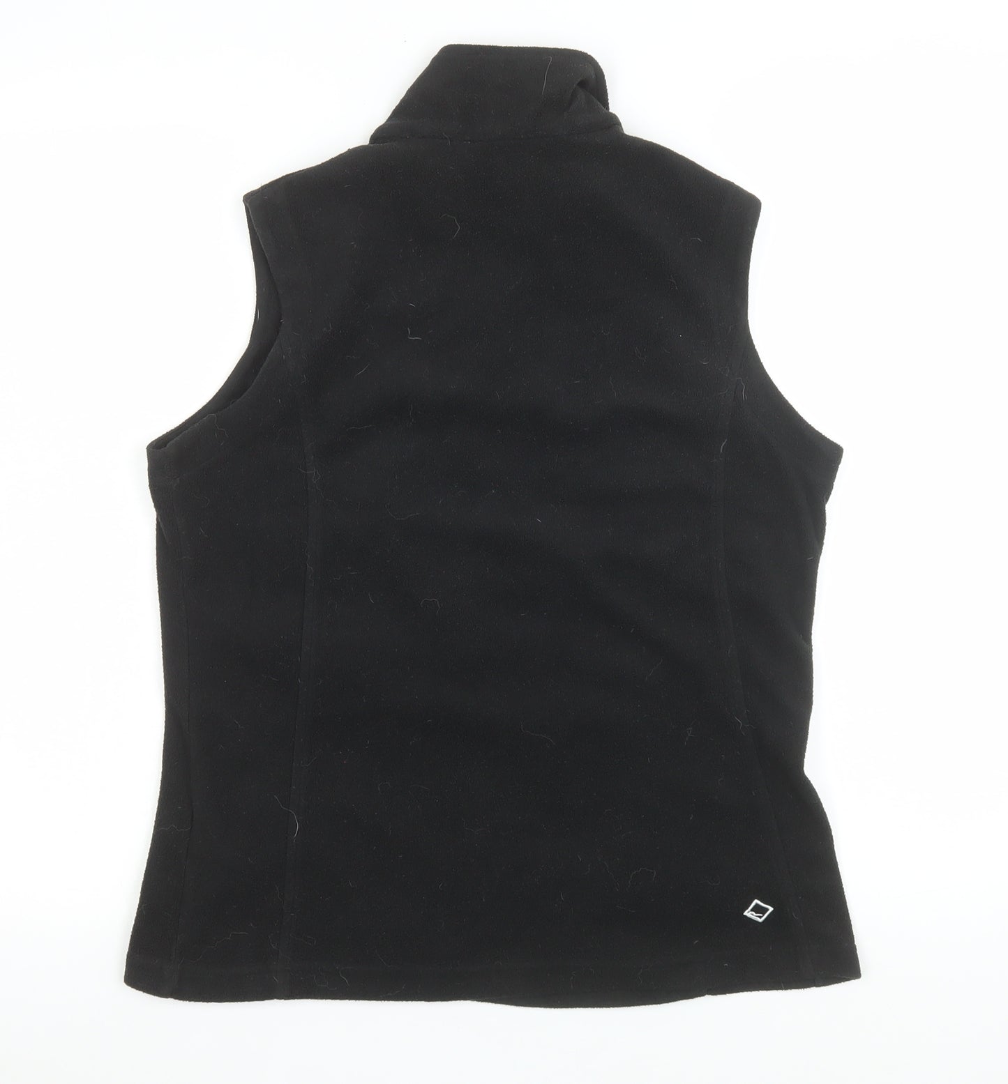 Regatta Women's Black Fleece Zip Waistcoat Bodywarmer UK 10