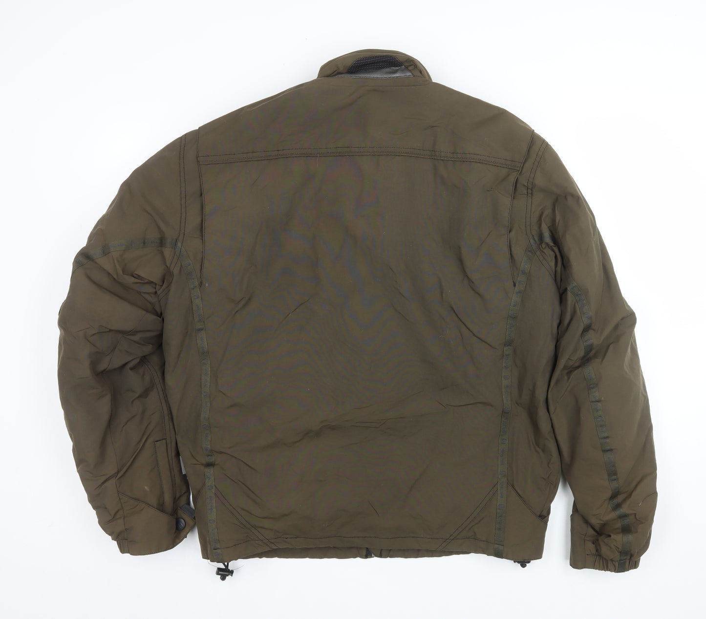 Richa Men's Green M Motorcycle Jacket CE Armoured Lined Windproof