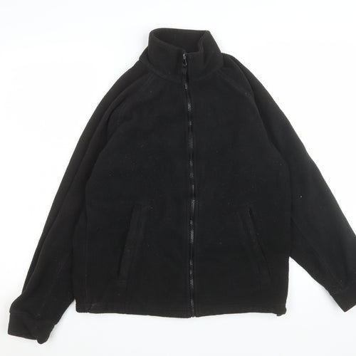 Regatta Women's Black Fleece Full Zip Jacket Size S