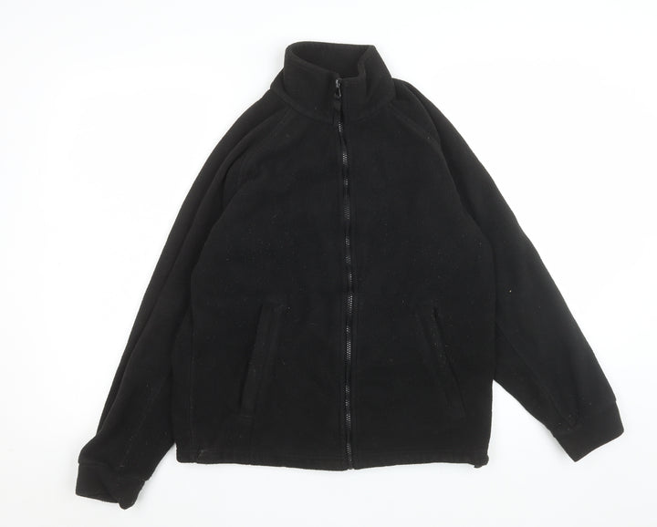 Regatta Women's Black Fleece Full Zip Jacket Size S