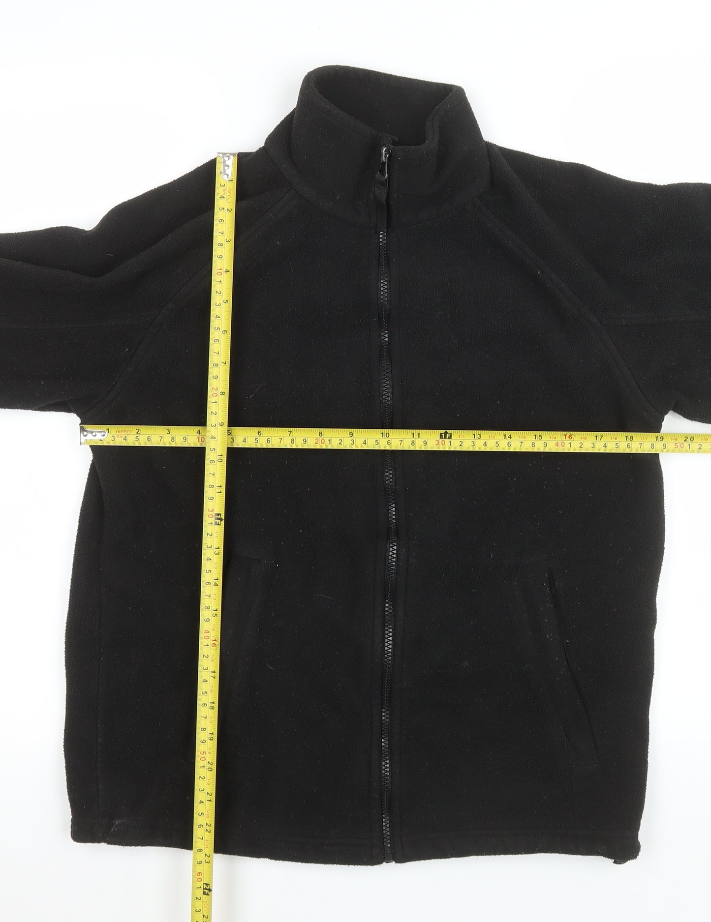 Regatta Women's Black Fleece Full Zip Jacket Size S