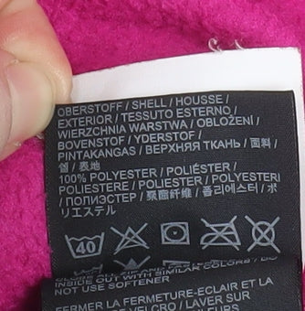 Jack Wolfskin Girls Blue Hooded Puffer Jacket 12 Years Waterproof Lined