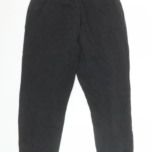 Reebok Men's Black Jogger Sweatpants Small Regular Fit Fleece