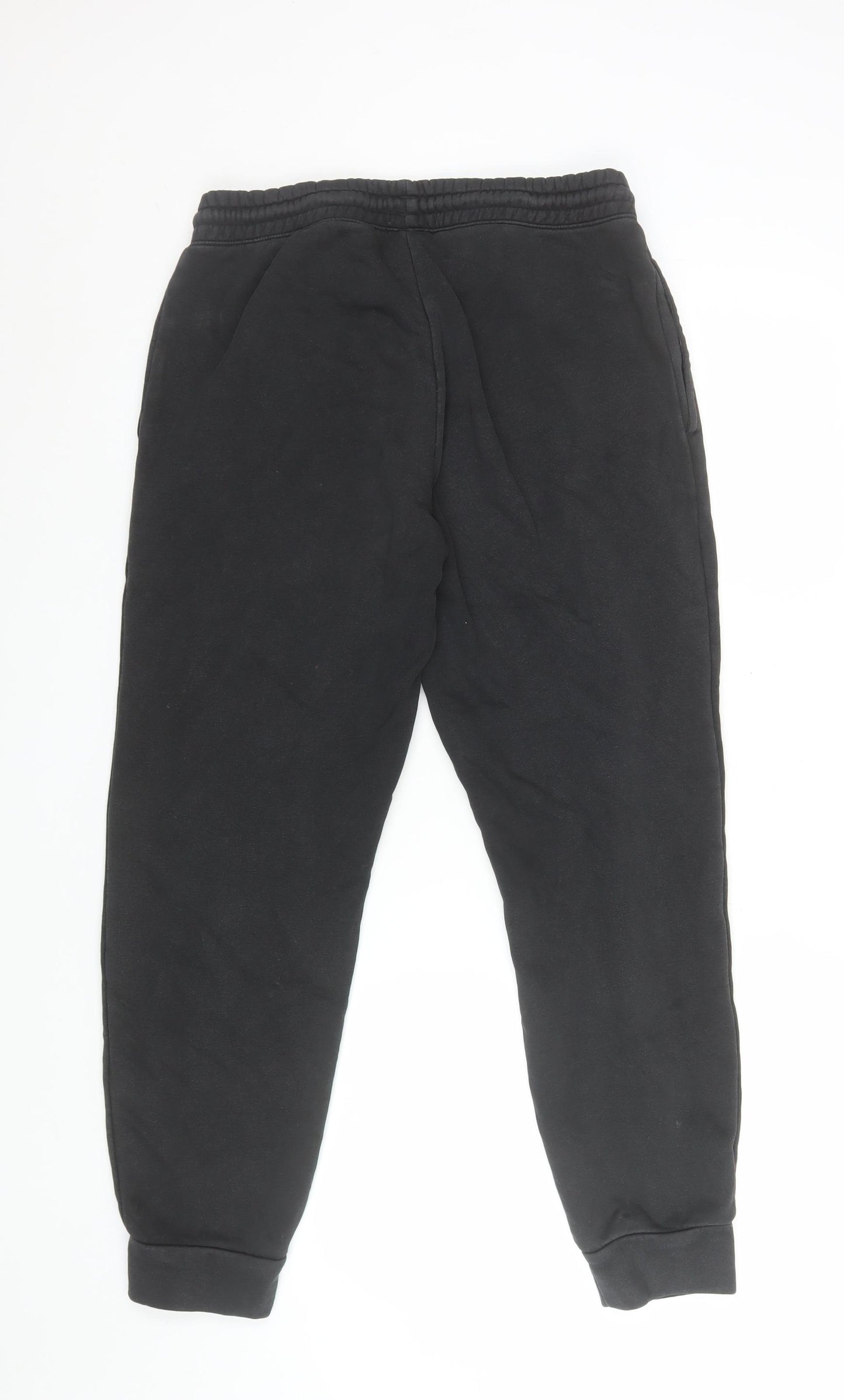 Reebok Men's Black Jogger Sweatpants Small Regular Fit Fleece