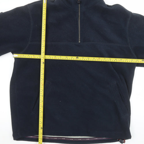 Maine New England Mens Blue Fleece Pullover Sweatshirt S