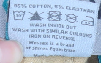 Wessex Womens Beige Jodhpur Riding Trousers Size 14 Cotton Stretch