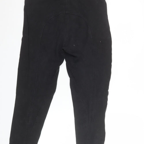 Bridleway Women's Black Equestrian Jodhpur Trousers Size 32 Stretch