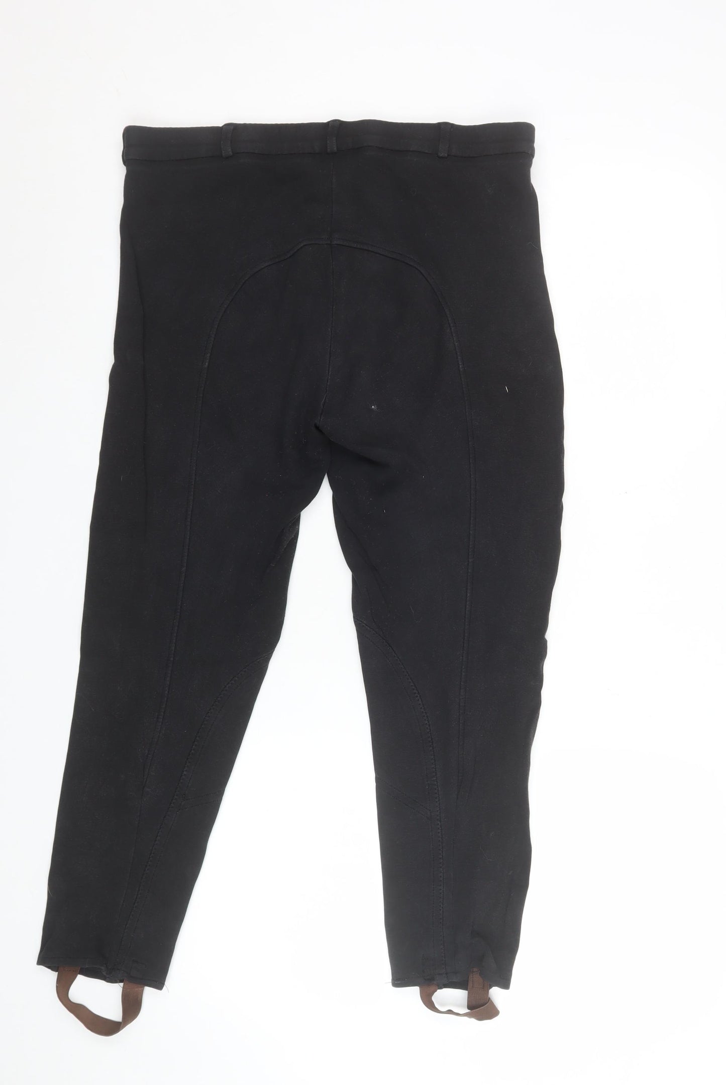 Bridleway Women's Black Equestrian Jodhpur Trousers Size 32 Stretch