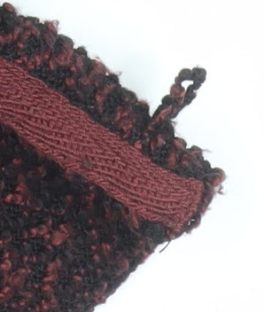 Regatta Women Burgundy Fleece Tunic Sweatshirt UK 12 Long Sleeve Roll Neck