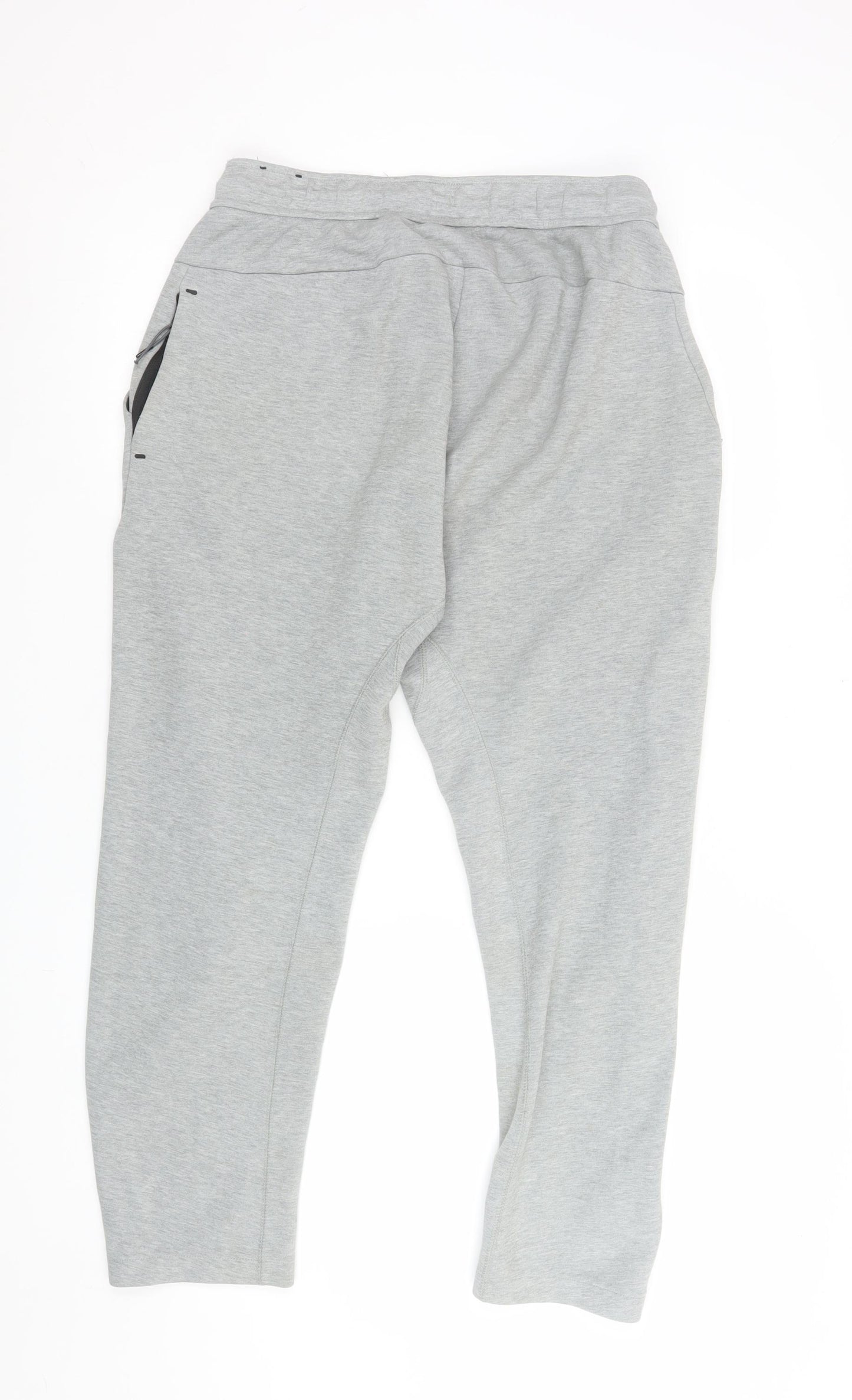 Nike Men's Grey Jogger Sweatpants M Regular Fit Activewear Trousers