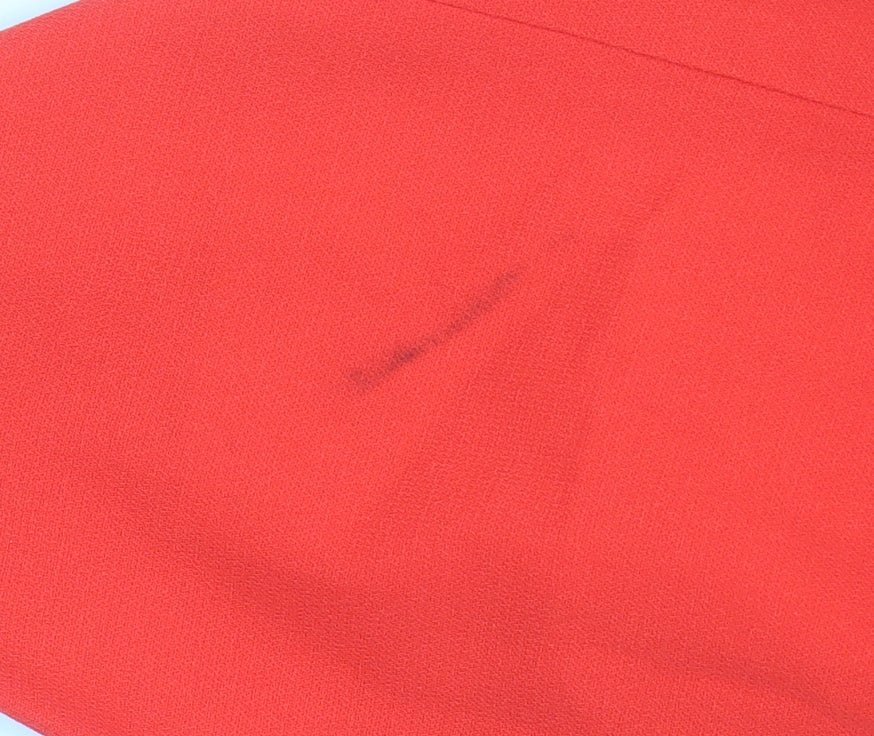 New Look Women Red Longline Blazer UK 12 Polyester Lined Jacket