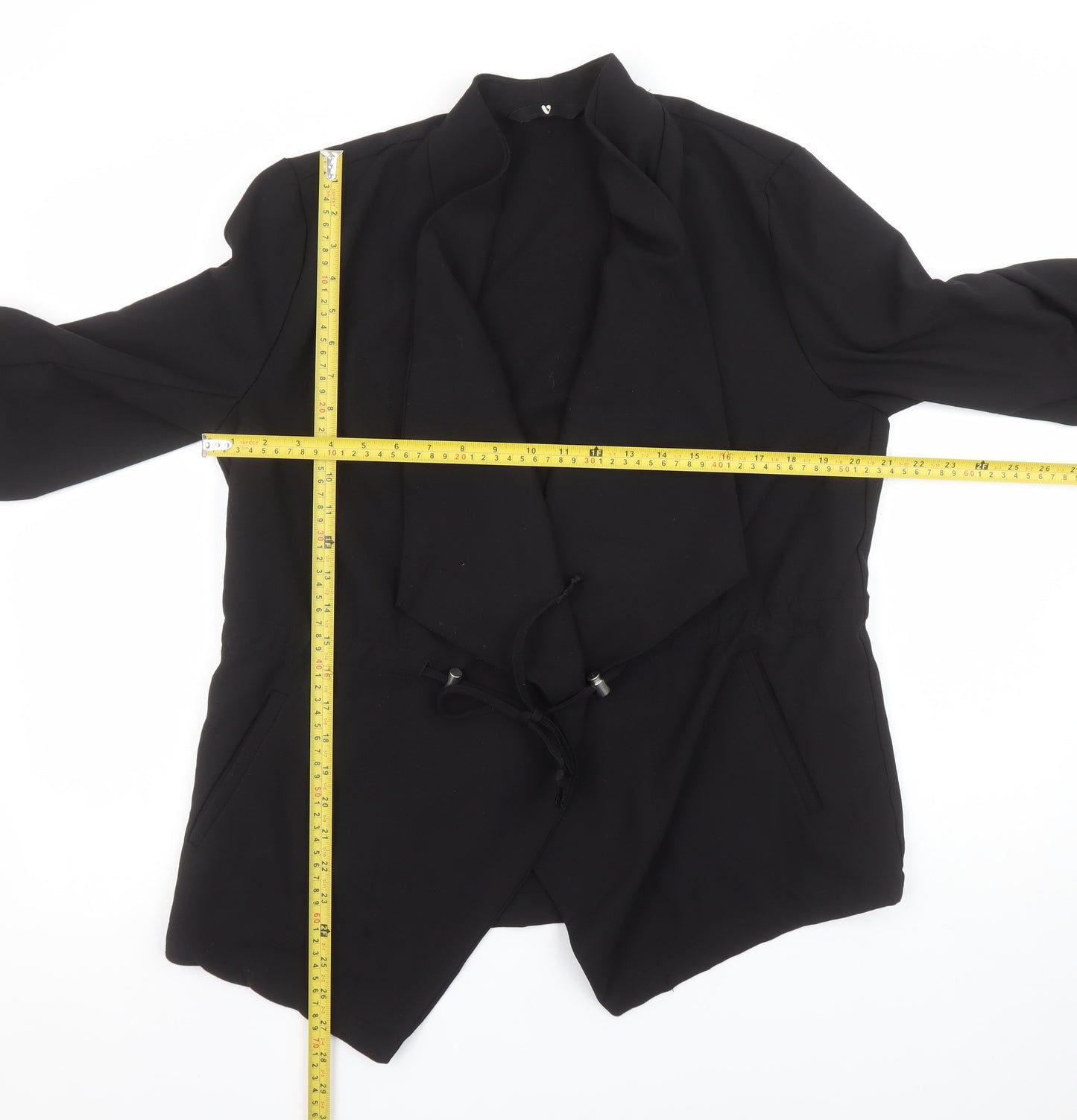 V by Very Women’s Black Regular Fit Shawl Collar Blazer Jacket Size 14