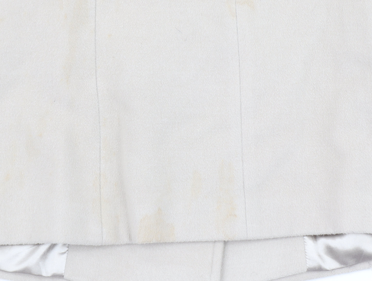 Wallis Women's Beige Pea Coat Size 12 Double Breasted Jacket