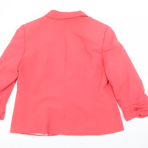 Atmosphere Women’s Pink Blazer Size 20 Single Breasted Tailored Jacket