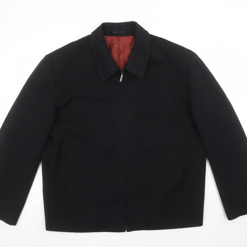 Giopelle Women's Black XL Full Zip Short Twill Jacket