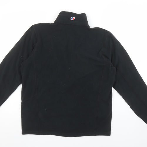 Berghaus Men's Black Fleece 1/4 Zip Pullover Sweatshirt M