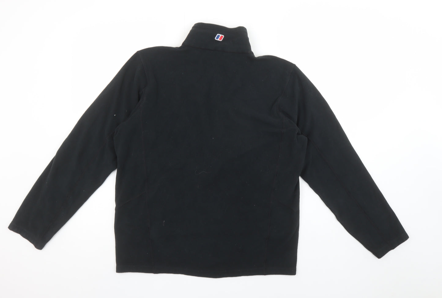 Berghaus Men's Black Fleece 1/4 Zip Pullover Sweatshirt M