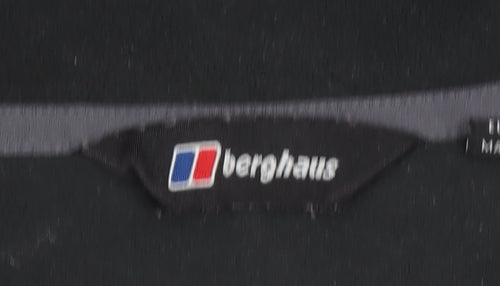 Berghaus Men's Black Fleece 1/4 Zip Pullover Sweatshirt M