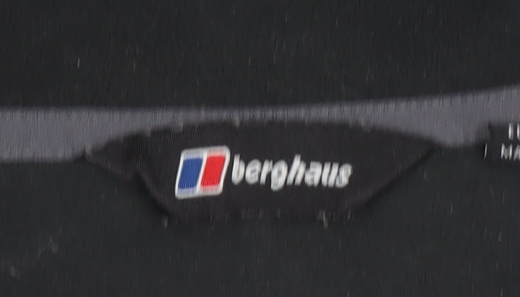 Berghaus Men's Black Fleece 1/4 Zip Pullover Sweatshirt M