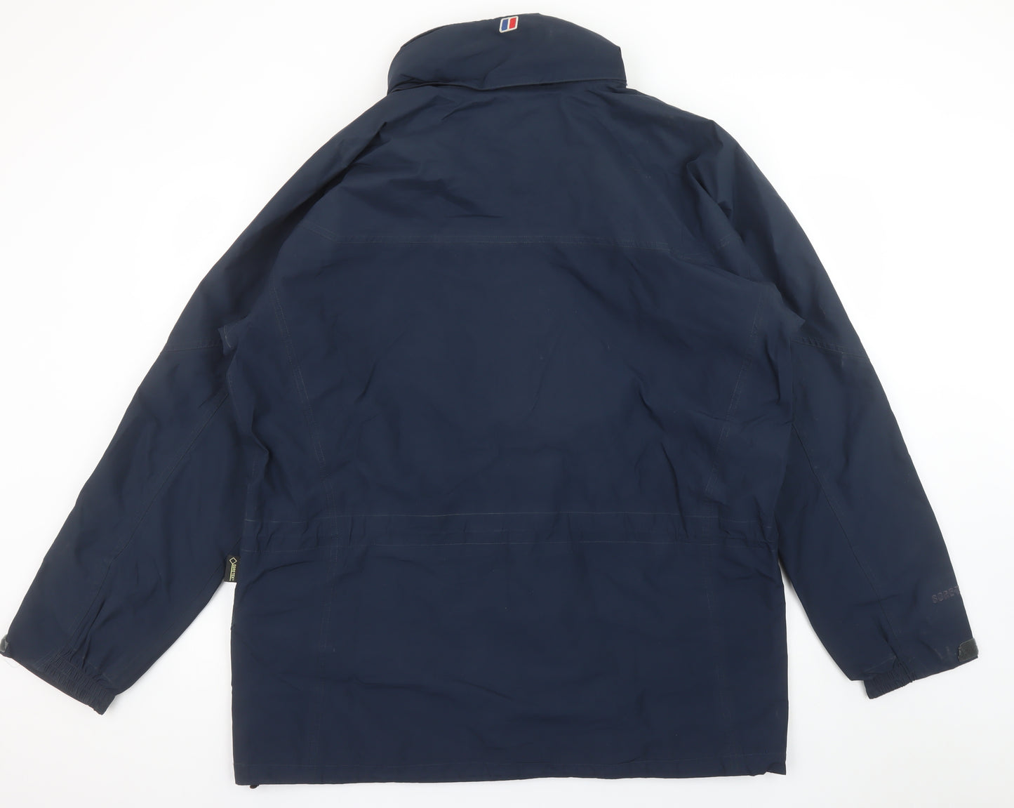 Berghaus Men's Blue XL Waterproof Hooded Parka Jacket