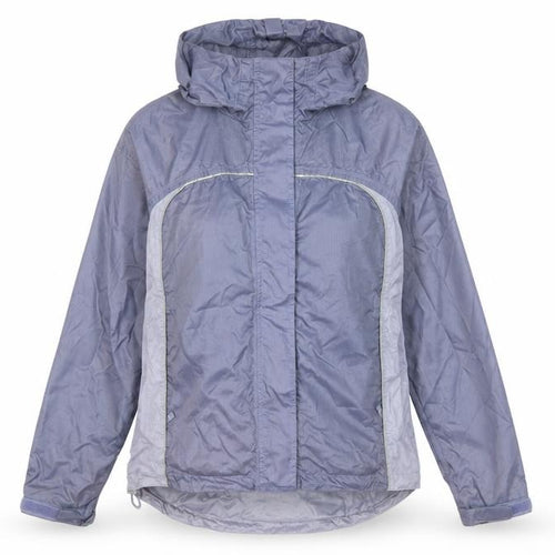 Peter Storm Women’s Purple Waterproof Hooded Rain Jacket Size 14