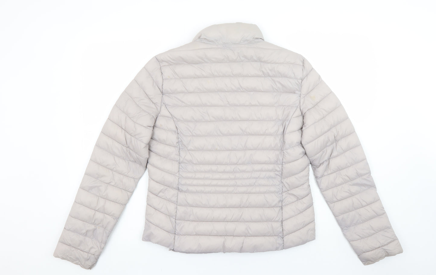 Primark Women Beige Lightweight Puffer Jacket Size S