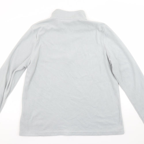 Regatta Women’s Grey 1/4 Zip Fleece Sweatshirt UK 18 Outdoor Pullover