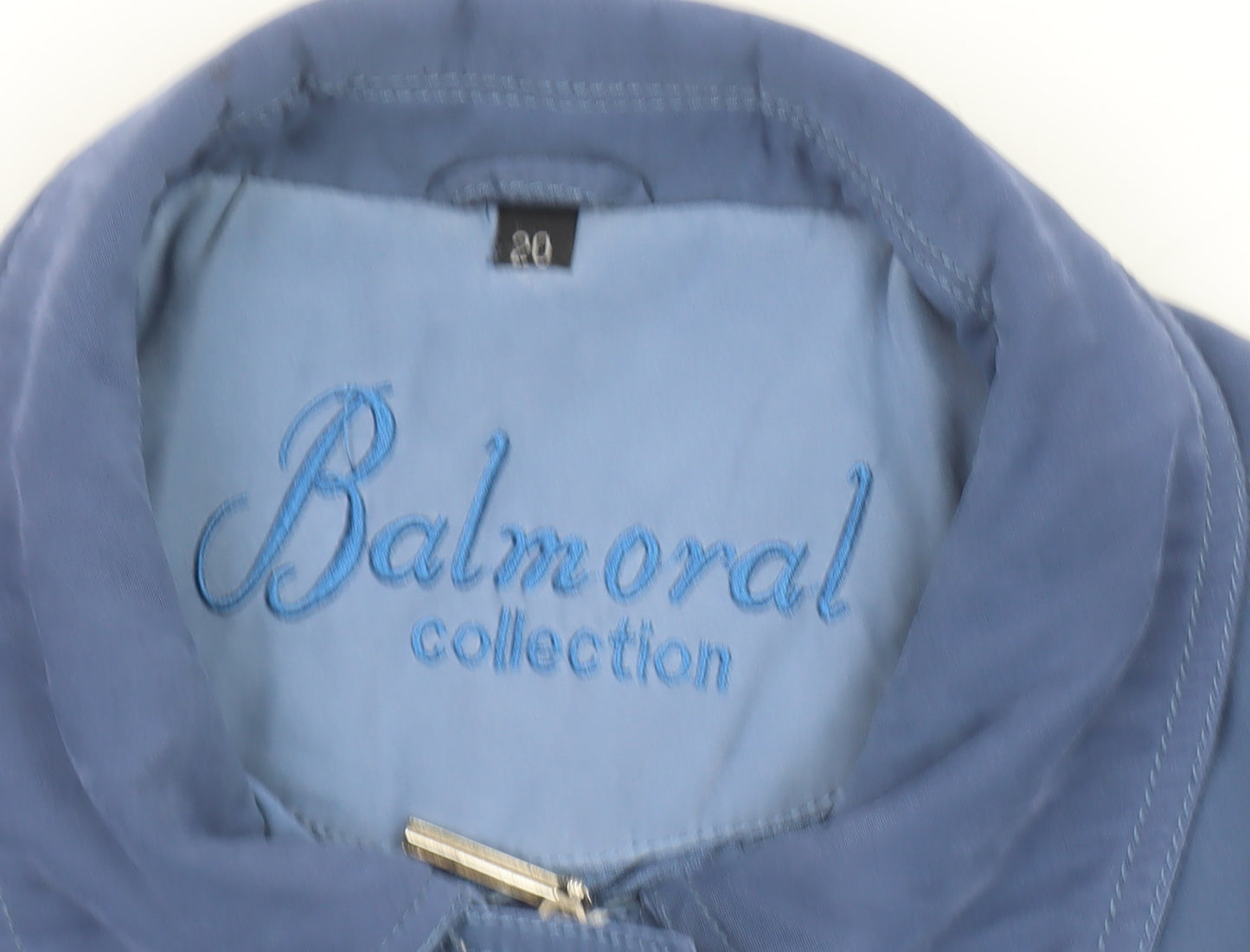 Balmoral Collection Women's Blue Size 20 Lined Parka Jacket