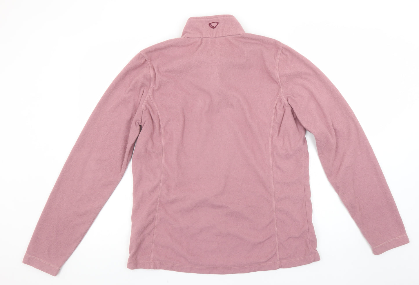 Brasher Women’s Pink Fleece 1/2 Zip Pullover Sweatshirt UK 16 XL