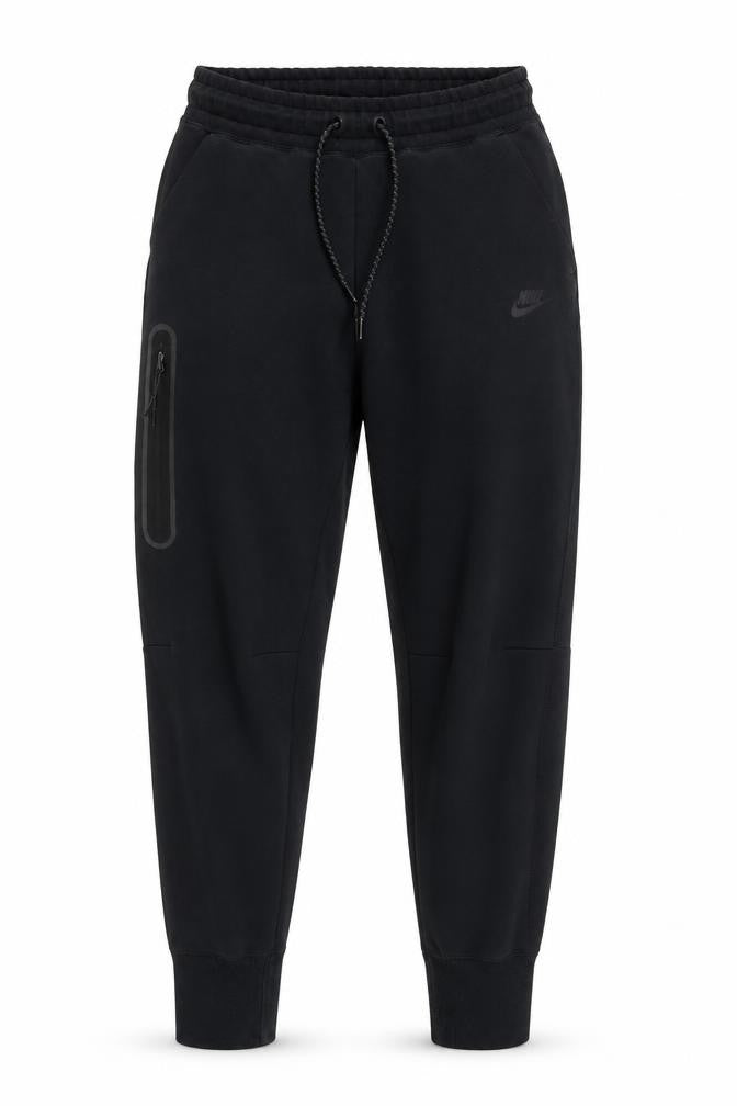 Nike Women's Black Jogger Trousers S Fleece Casual Tapered Fit