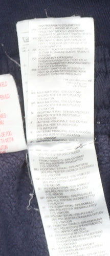 Adidas Boys Blue Jogger Trousers 13-14 Years Elastic Waist Sweatpants