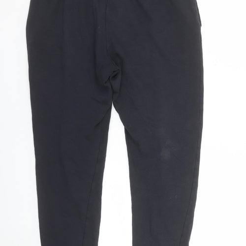 Under Armour Women Black Large Jogger Sweatpants Cotton Blend