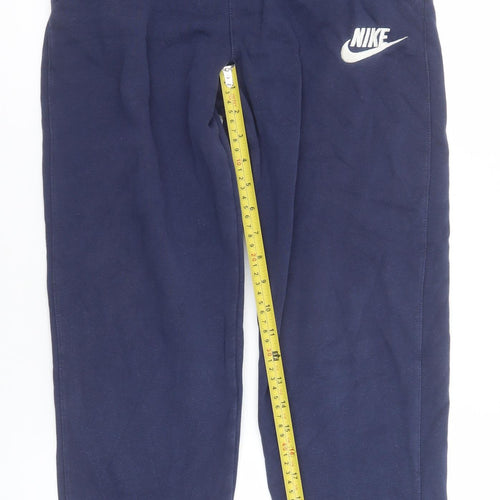Nike Boys Blue XL Jogger Sweatpants Fleece Comfort Trousers