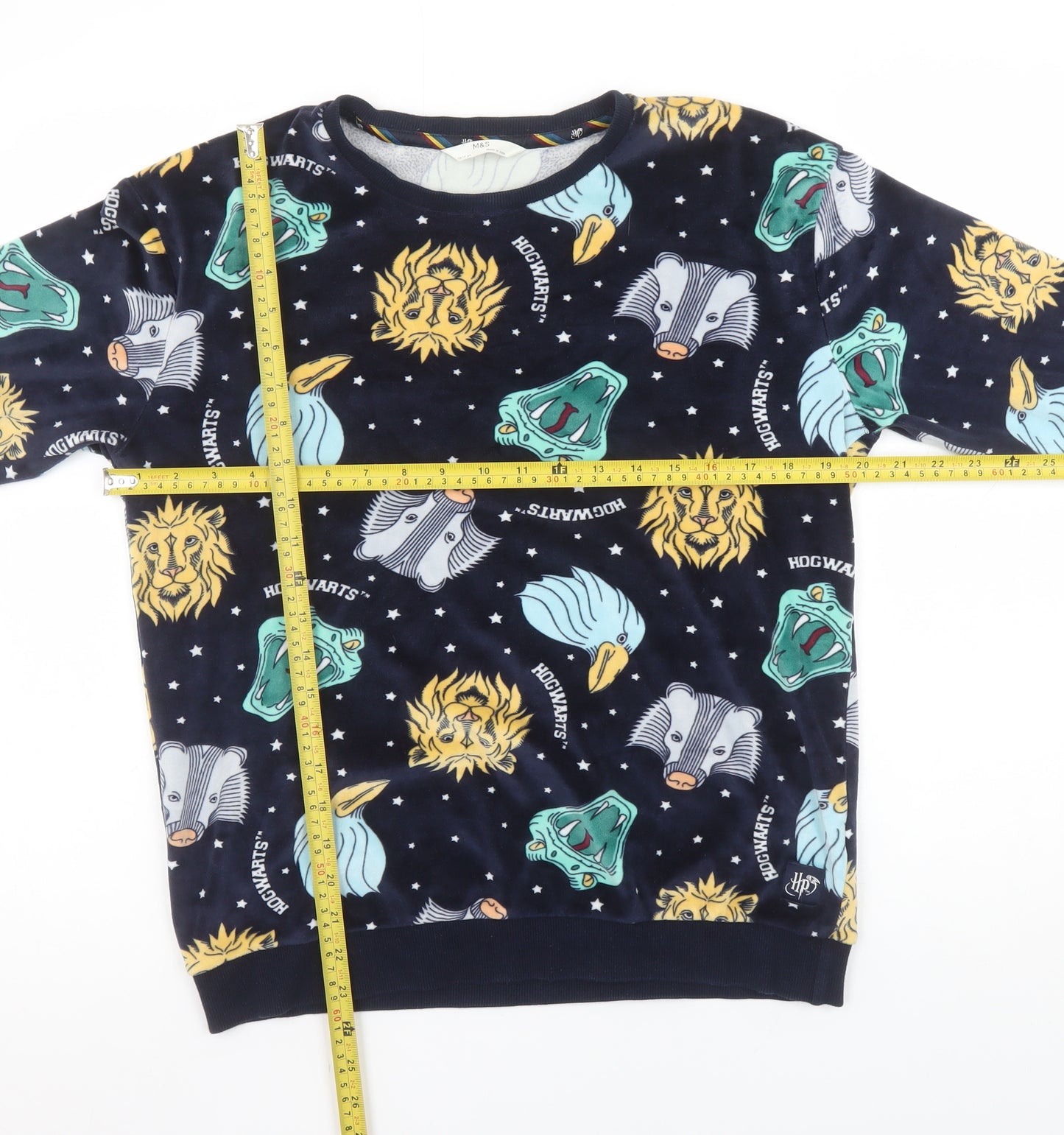 Marks and Spencer Boys Multicoloured Harry Potter Velour Pyjama Top 13-14 Years