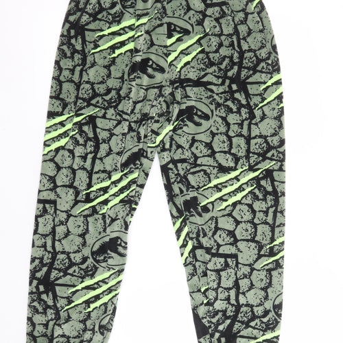 Marks and Spencer Boys Green Jurassic Park Pyjama Pants 13-14 Years