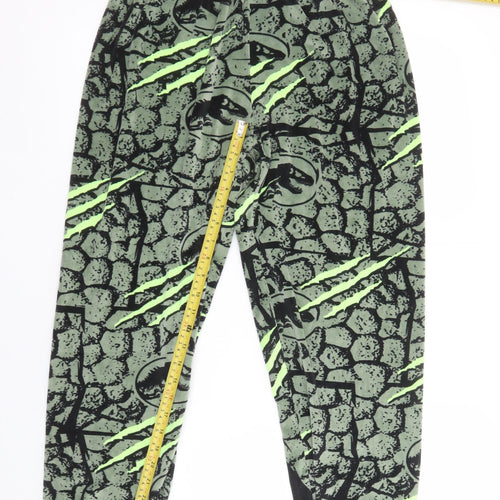 Marks and Spencer Boys Green Jurassic Park Pyjama Pants 13-14 Years