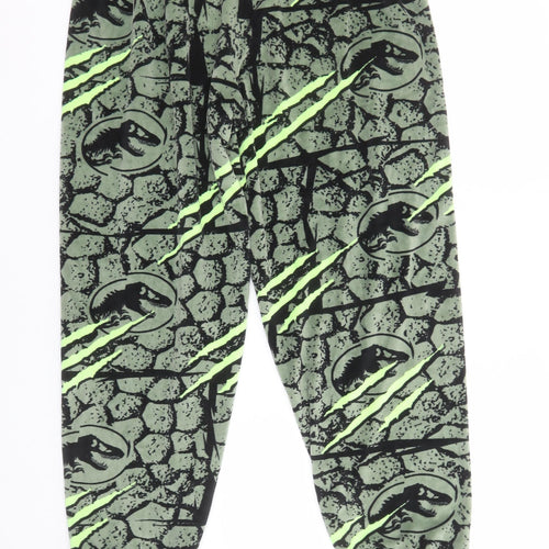 Marks and Spencer Boys Green Jurassic Park Pyjama Pants 13-14 Years