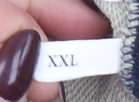 Mr P. Mens Beige Cotton Jogger Trousers 2XL Regular Fit