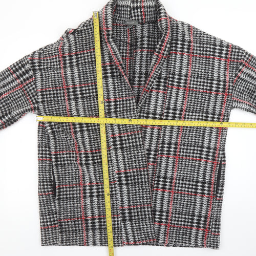 Primark Women’s Multicoloured Check Coatigan Size M (10/12)