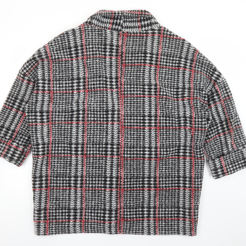 Primark Women’s Multicoloured Check Coatigan Size M (10/12)