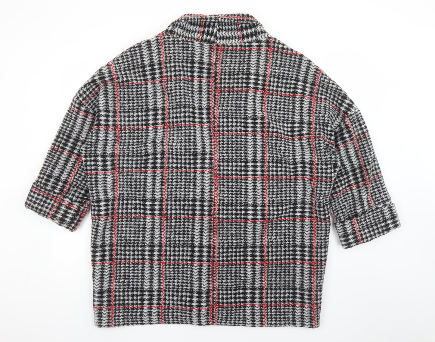 Primark Women’s Multicoloured Check Coatigan Size M (10/12)